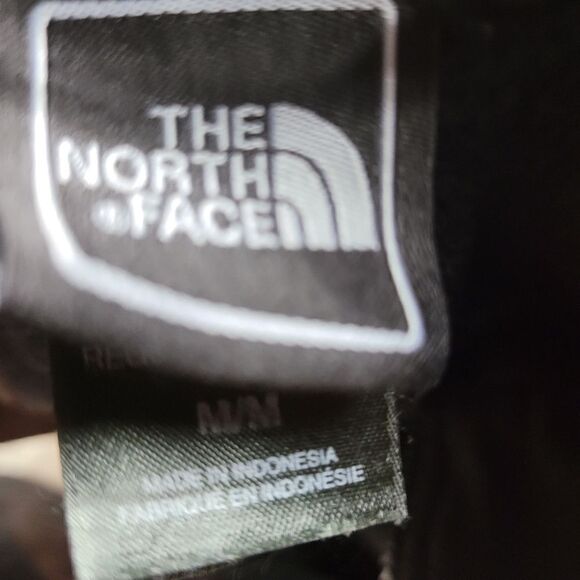 The North Face Womens Jacket Size M Embroidered Full Zip Up Black Fleece - Picture 11 of 12